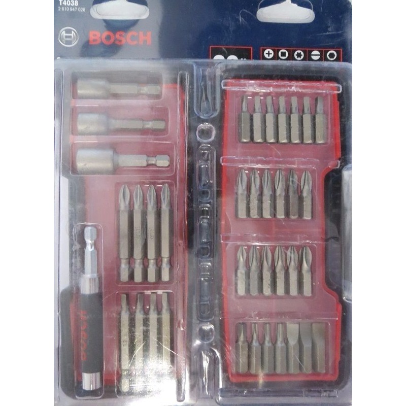 Bosch T4038 38 Piece Magna Screwdriving Bit Set