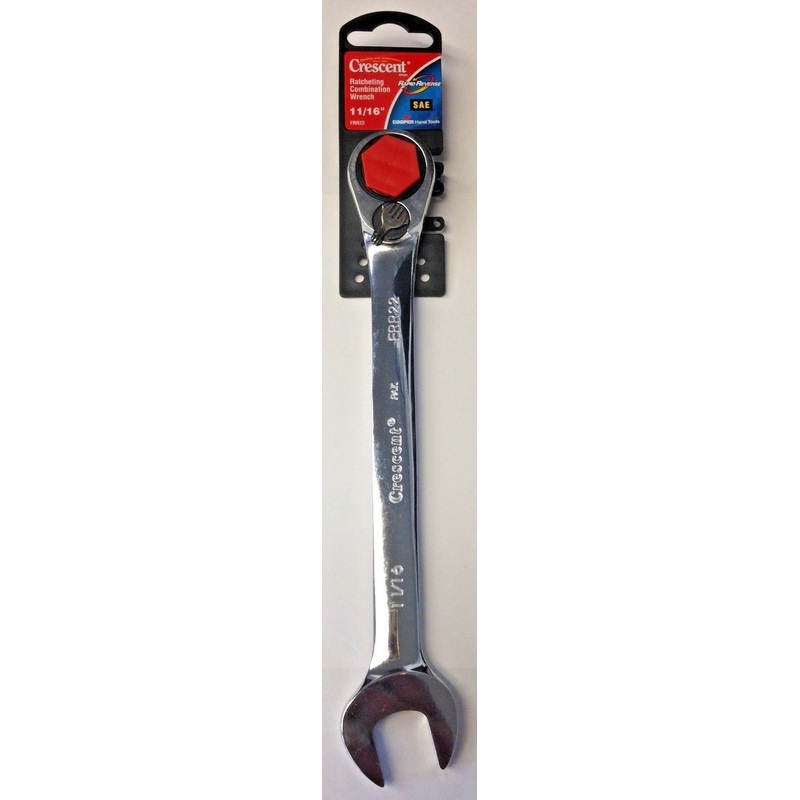 Crescent FRR22 11/16" SAE Reversible Ratcheting Combination Wrench