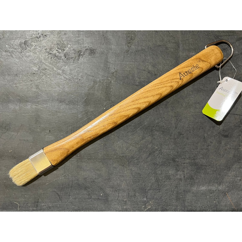 Aussie 009-06-0163 18" Basting Brush with Wood Handle