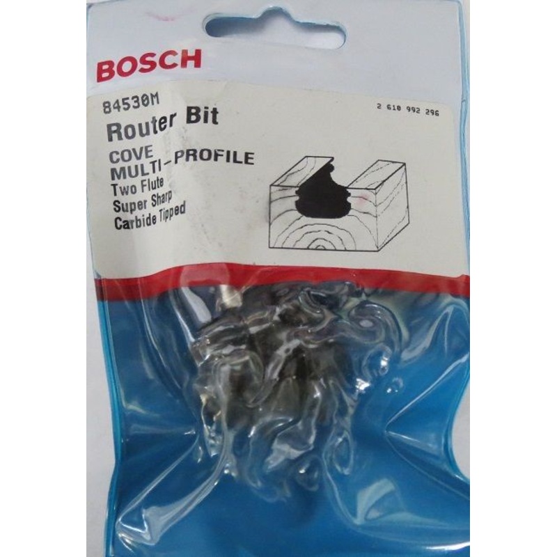 BOSCH 84530M 1" Cove Multi Router Bit  " Shank USA
