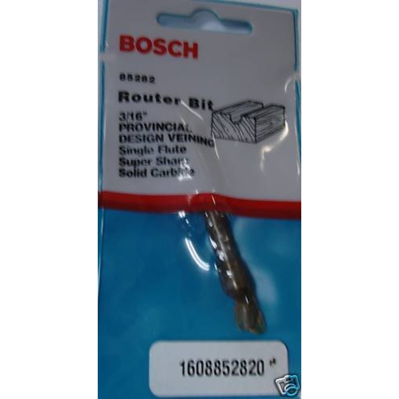 Bosch 85282 1/4" Arbor 3/16" Carbide Veining Bit Carbide
