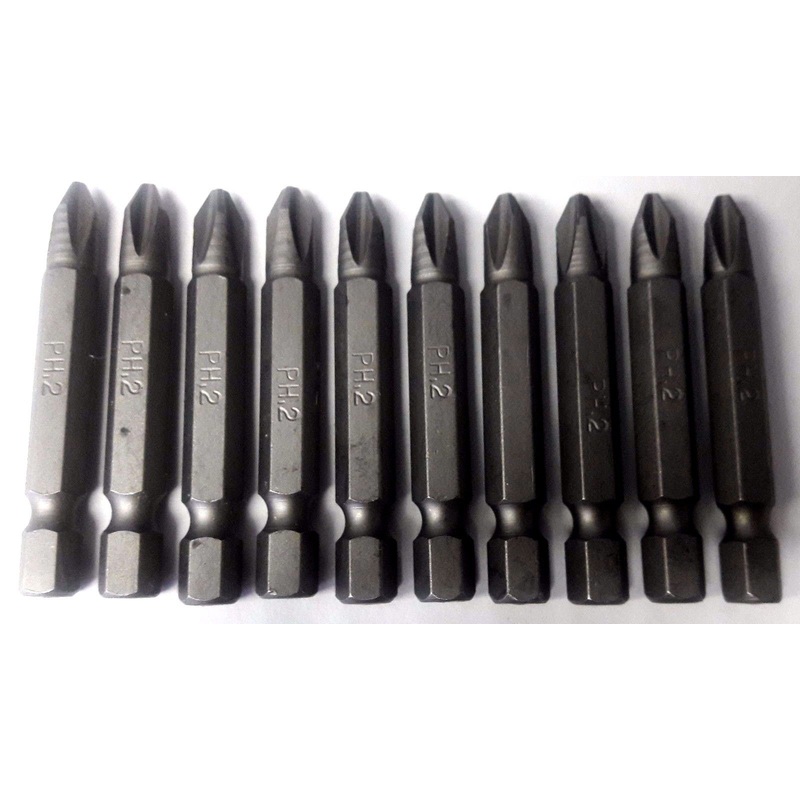 Credo 43222 #2 Phillips 2" Screw Tips 10pcs