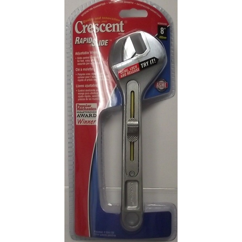 Crescent AC8NKWMP 8" Rapid Slide Adjustable Wrench