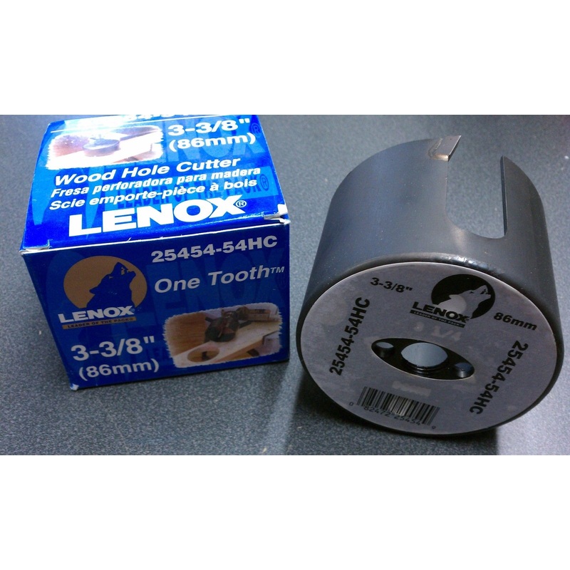 Lenox 25454-54HC One Tooth Hole Saw 3-3/8" (86mm)