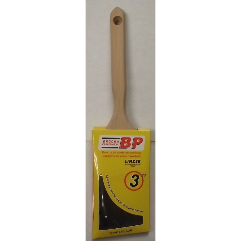 Linzer 2152-0300 3" Angled Sash Professional Paint Brush