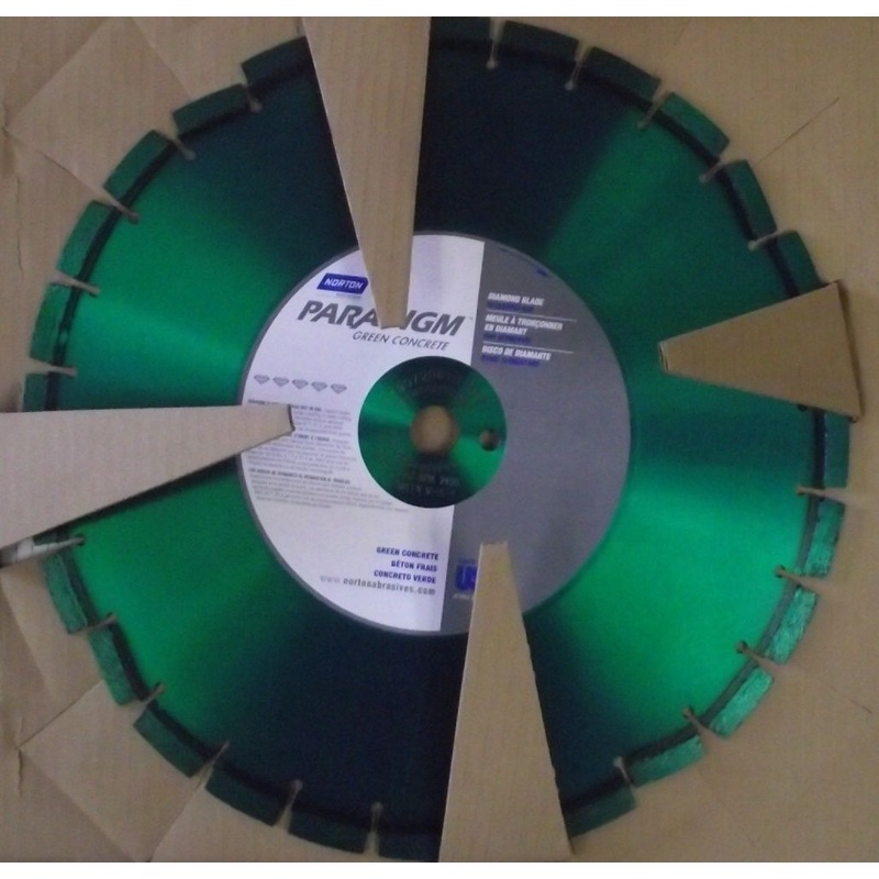 Norton Paradigm 70184647643 16" Cured Concrete Diamond Saw Blade USA