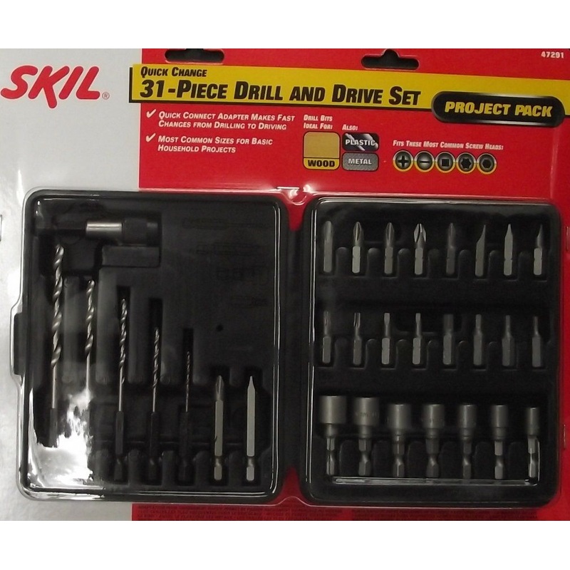 SKIL 47291 31pc Quick Change Drill and Drive Set
