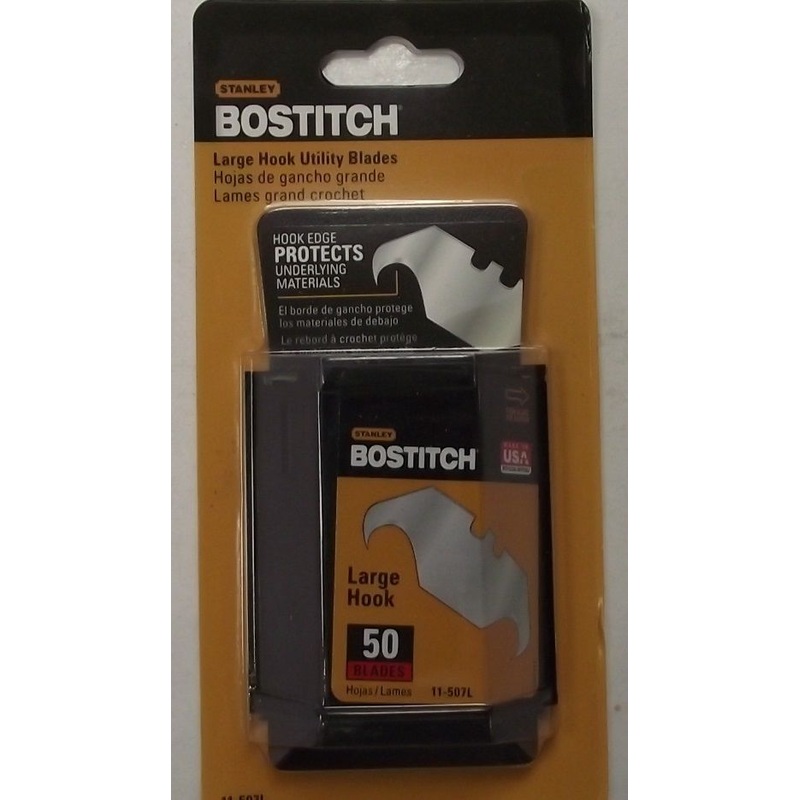 Stanley Bostitch 11-507L Large Hook Blades 50-Pack USA