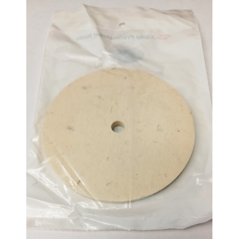 Alpha Professional Tools FW50250 Felt Wheel 5"