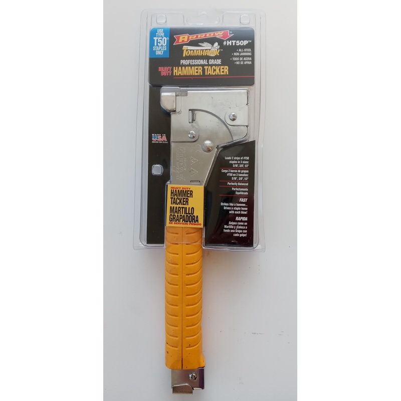 Arrow Fastener HT-50A/HT50P Heavy Duty Hammer Tacker (RECONDITIONED)