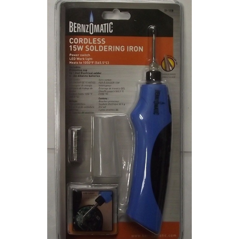 Bernzomatic SI-15B Cordless 15W Soldering Iron