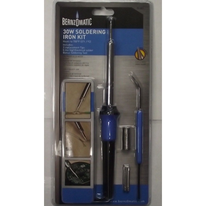 Bernzomatic SI-301 30 Watt Soldering Iron Kit