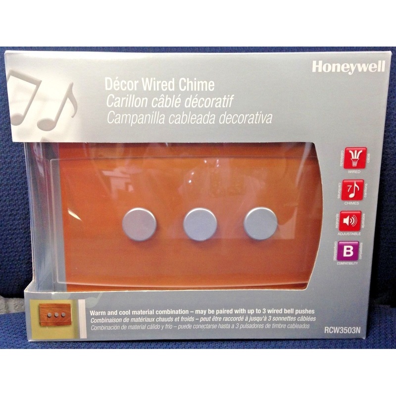 Honeywell RCW3503N Decor Design Wired Door Chime