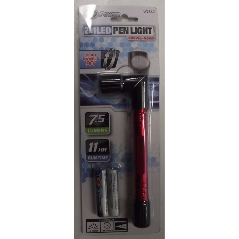 Performance Tool  W2360 2 IN 1 Swivel Head Led Pen Light