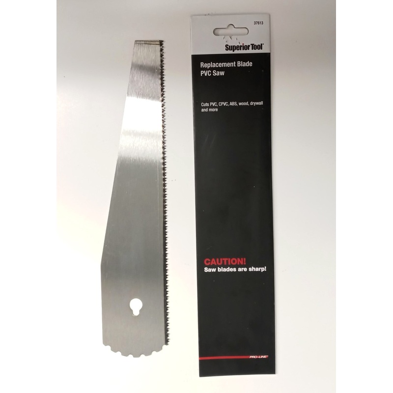 Superior Tool 37613 Replacement Blade for PVC Plumbers Saw (fits Model 37513)