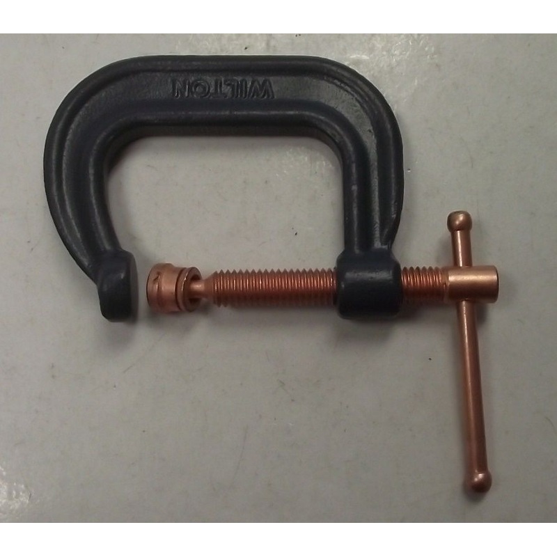 Wilton 14213 1-1/2-Inch Spark Duty 401-P Series C-Clamp