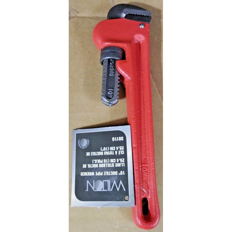 Wilton 38110 10" Ductile Pipe Wrench