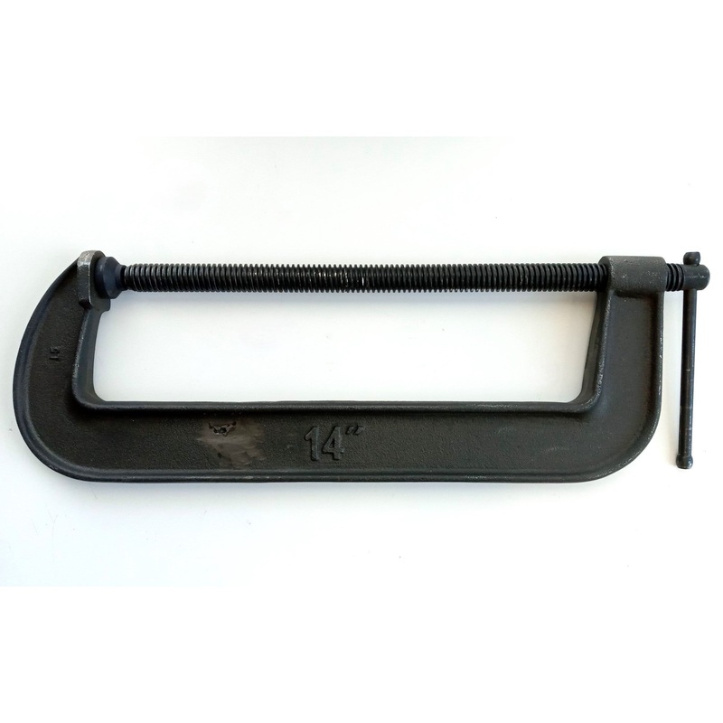 C-Clamp 14" with Full Length Screw