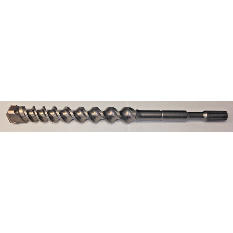 Hawera 93057 Quadro X 1-1/4" x 11" x 16" Spline Shank Rotary Hammer Bit Germany
