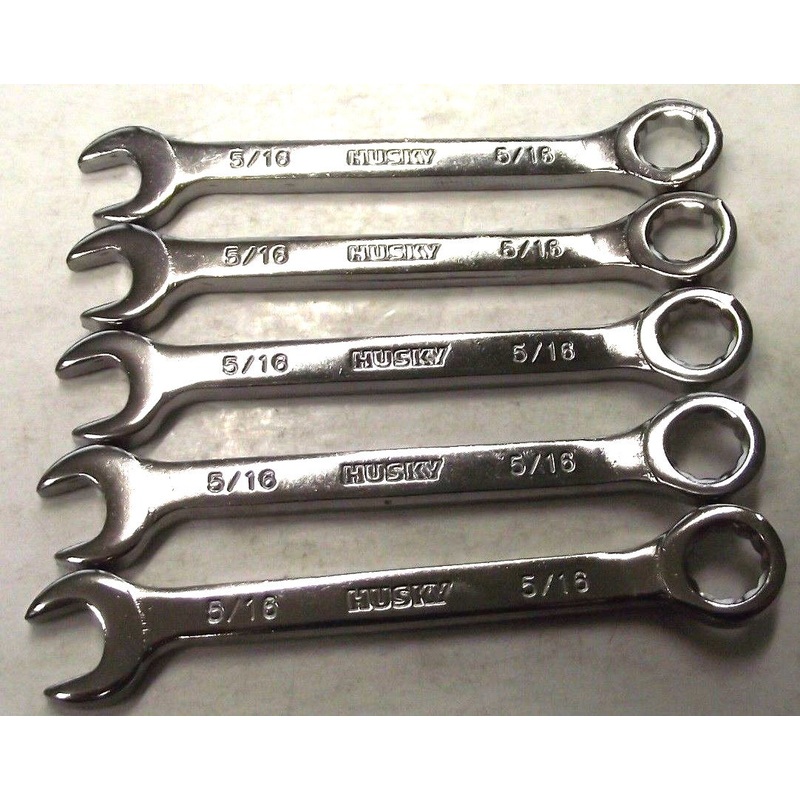 Husky HM623100P 5/16" 12pt Combination Wrench 5pcs.