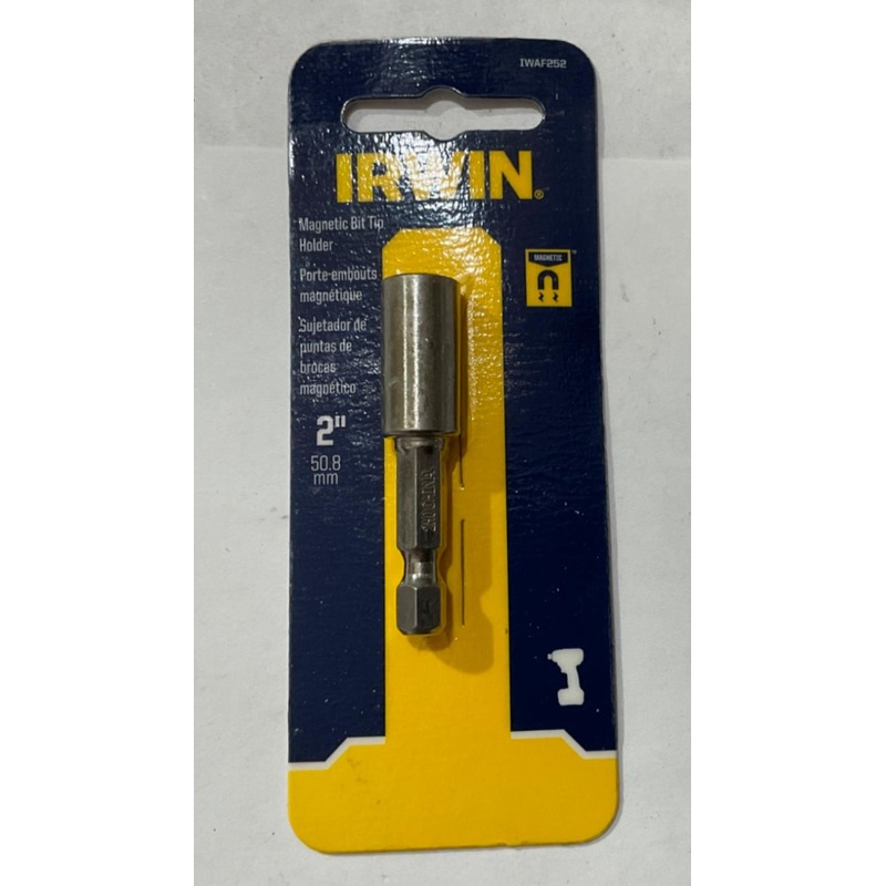 Irwin IWAF252 1/4" Magnetic Bit Tip Holder #I-70