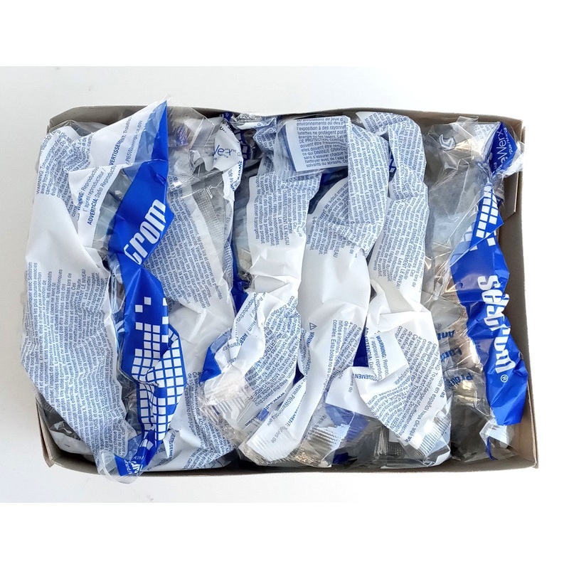 Sellstrom S73631 Safety Glasses  XM330 Series Clear Lens Clear/Black Frame 12pcs