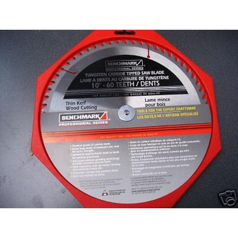 Benchmark 1350-647 10" x 60 Tooth Combo Saw Blade
