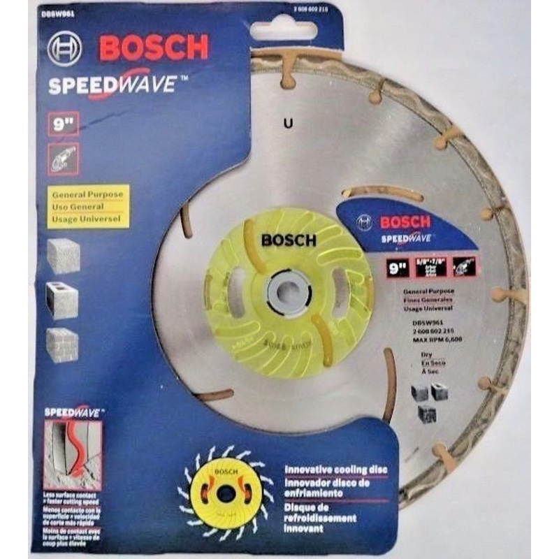 Bosch DBSW961 Speedwave 9" Segmented Diamond Blade Switzerland