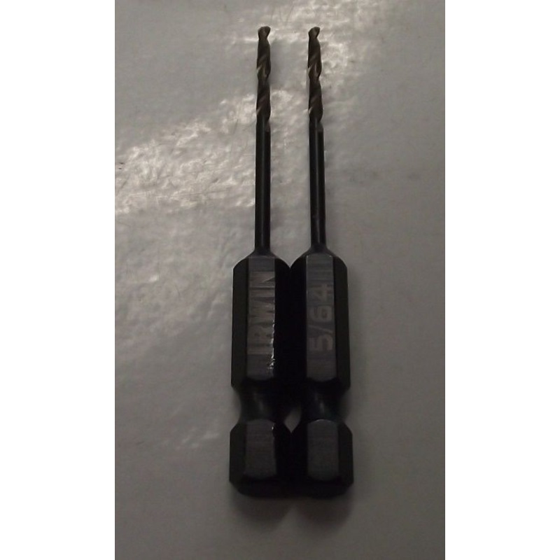 IRWIN 1871046 5/64" Hex Impact Drill Bit 2pcs.