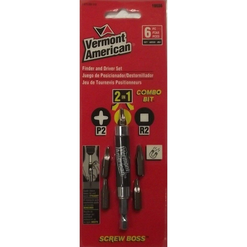 Vermont American 16036 6 Piece Finder and Driver Set