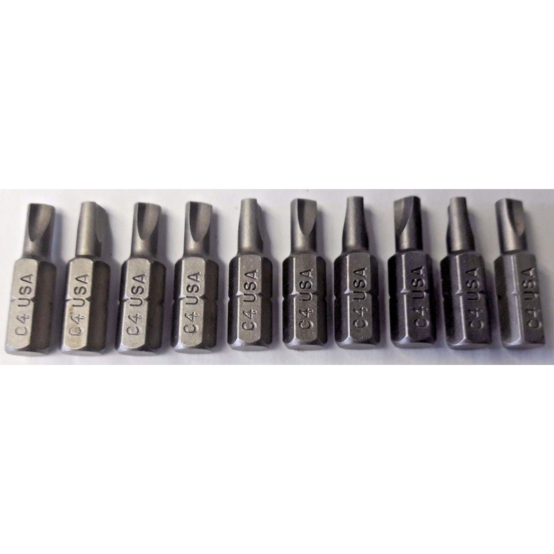 Bosch 9915346 3/16" Clutch Power Screw Tips USA 10PCS