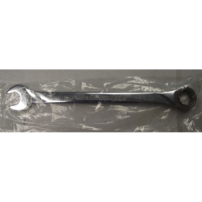 GearWrench 85562 #22 x 11/16" XL Spline Comb Ratcheting