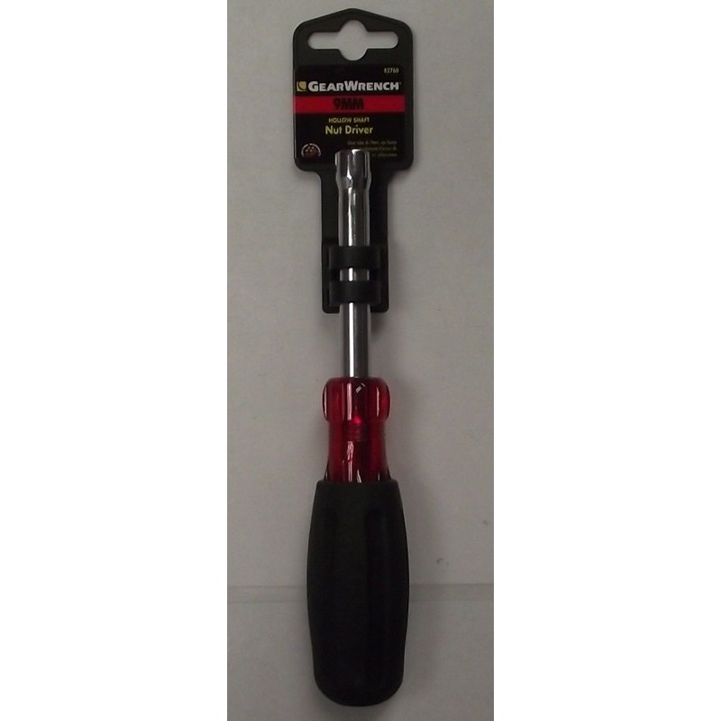 Gearwrench Nut Driver 9mm Hollow Shaft Rubber Grip 82760