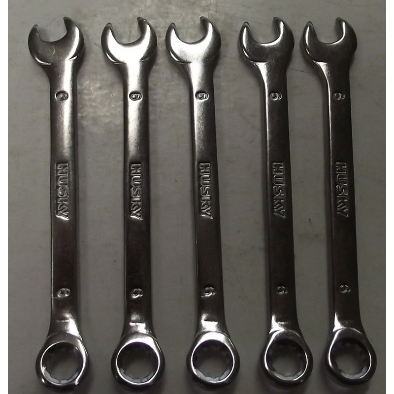 Husky HM673060 6mm 12pt Combination Wrench 5pcs.