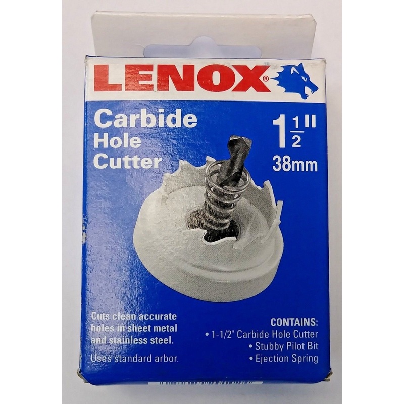 Lenox 20102-24CHC 1-1/2" Carbide Hole Saw Hole Cutter USA