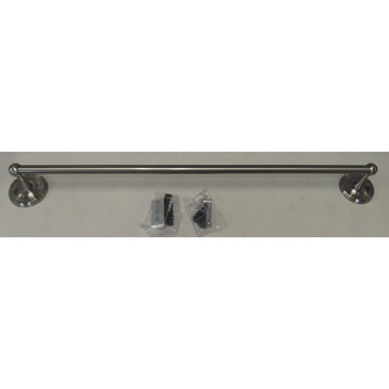 Taymor 04-SN7924 Maxwell 24-Inch x 5/8 Towel Bar Satin Nickel