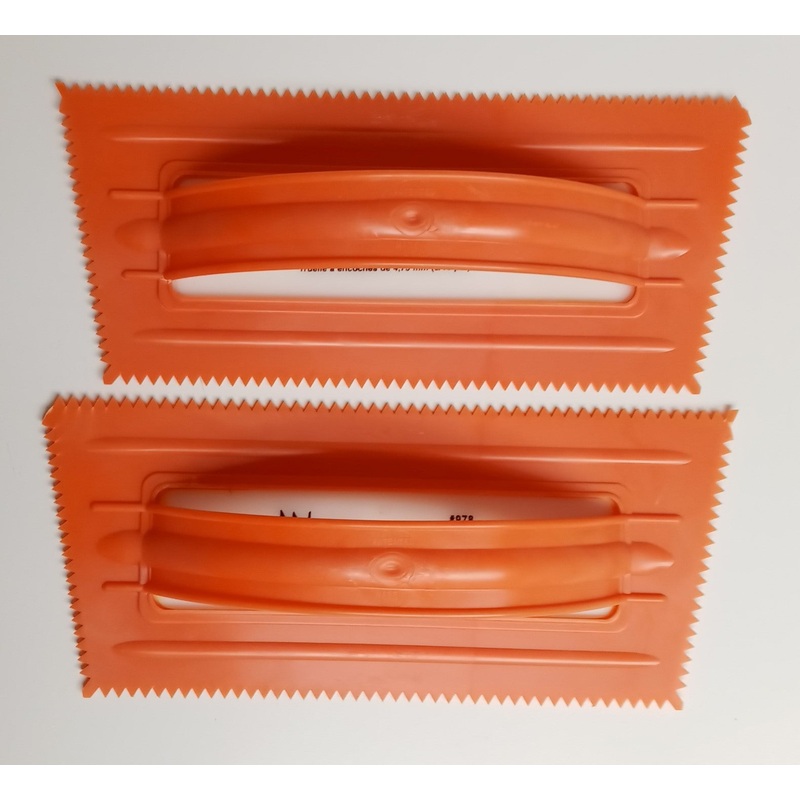 Warner 978 3/16" Notch Trowel 2pcs.