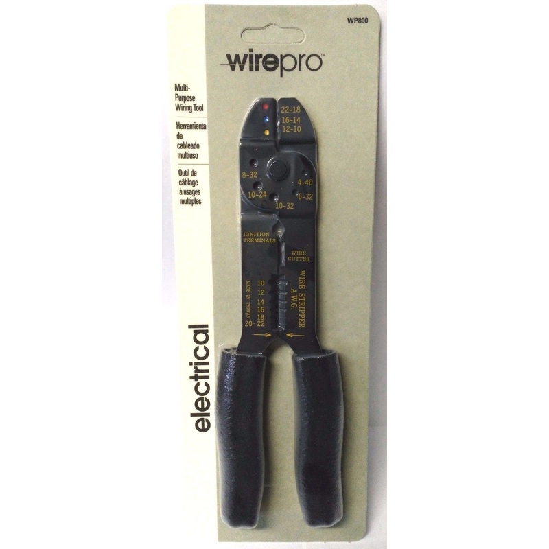 Wirepro by Klein WP800 9" Multi-Purpose Wiring Tool Cutter & Crimpers