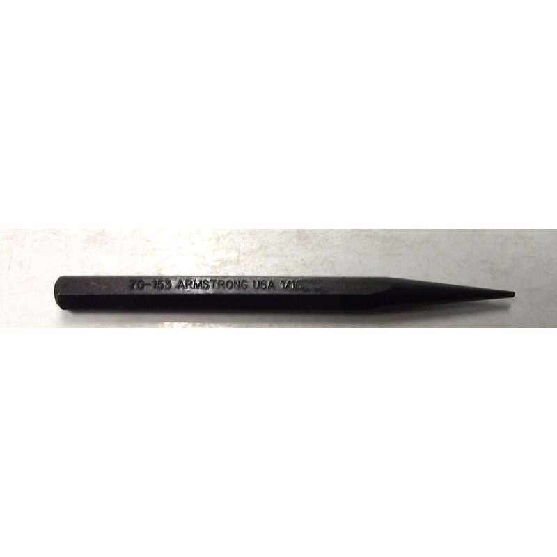 Armstrong 70-153 Starting Punch 1/16" x 5/16" x 4-1/2" USA
