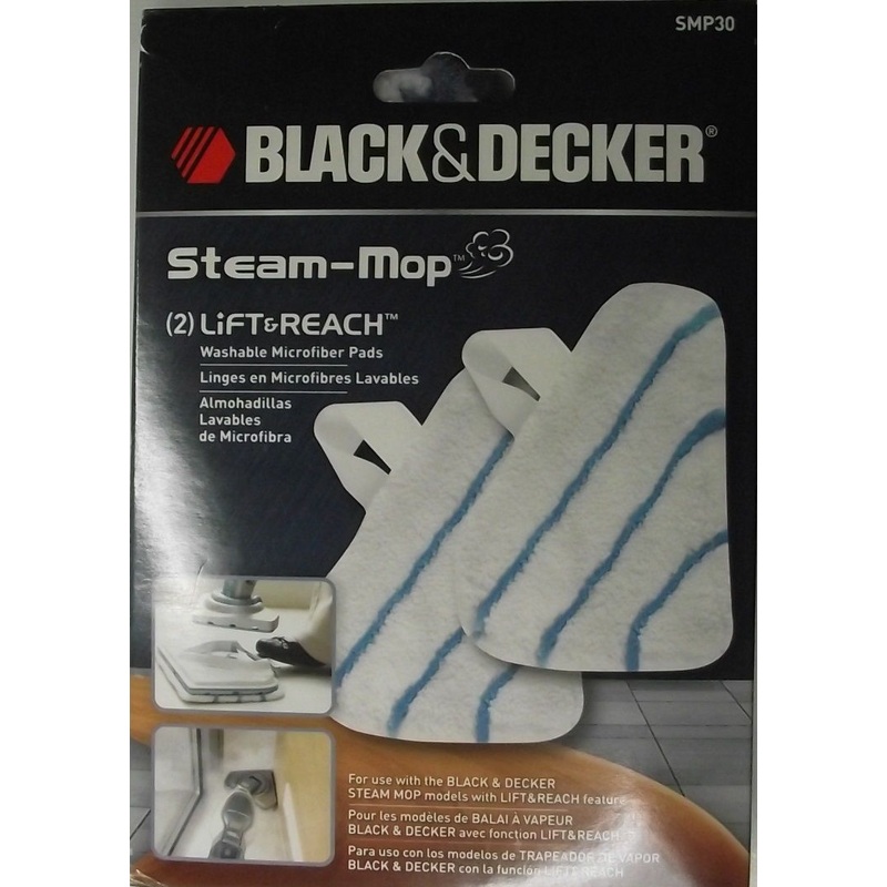 Black & Decker SMP30 Steam-Mop Detail Microfiber Pads