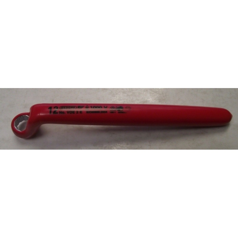 Gedore 6036270 VDE 12mm Insulated Box End Wrench Germany