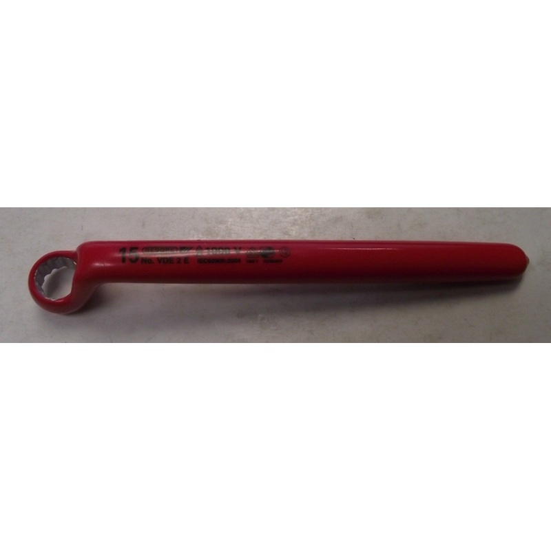 Gedore 6036510 VDE 15mm Insulated Box End Wrench Germany