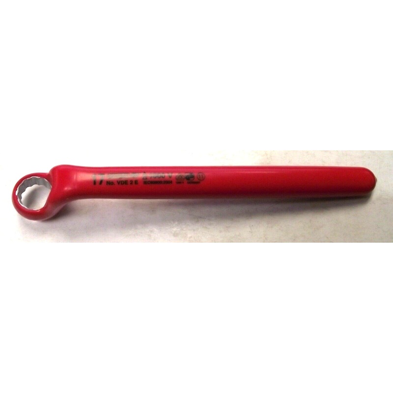 Gedore 6036780 VDE 17mm Insulated Box End Wrench Germany