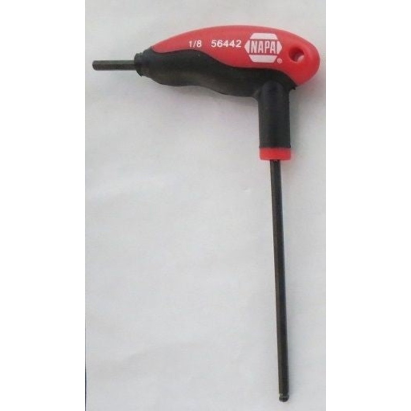 Napa 56442 1/8" Ball Plus T-Handle Wrench