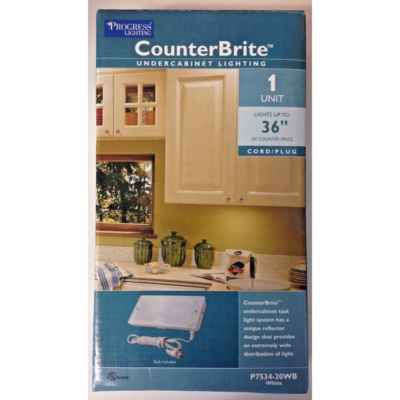 Progress Lighting P7534-30WB Undercounter Halogen Lights 1 Unit