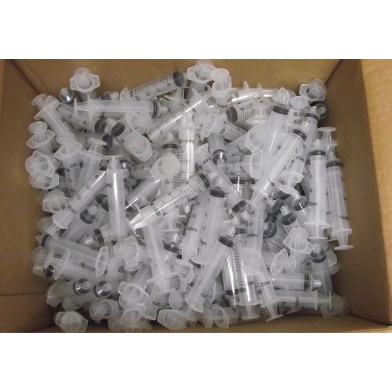 Weller Luer Lock Syringe 20cc Assembled (C325Pcs) 1 Case M20LLBA