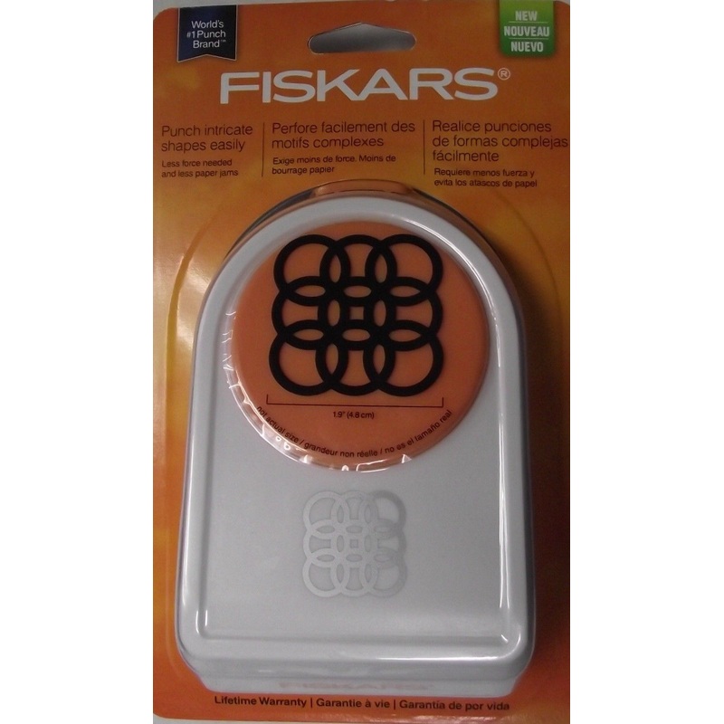 Fiskars 123990-1001 Intricate Shape Punch Running In Circles