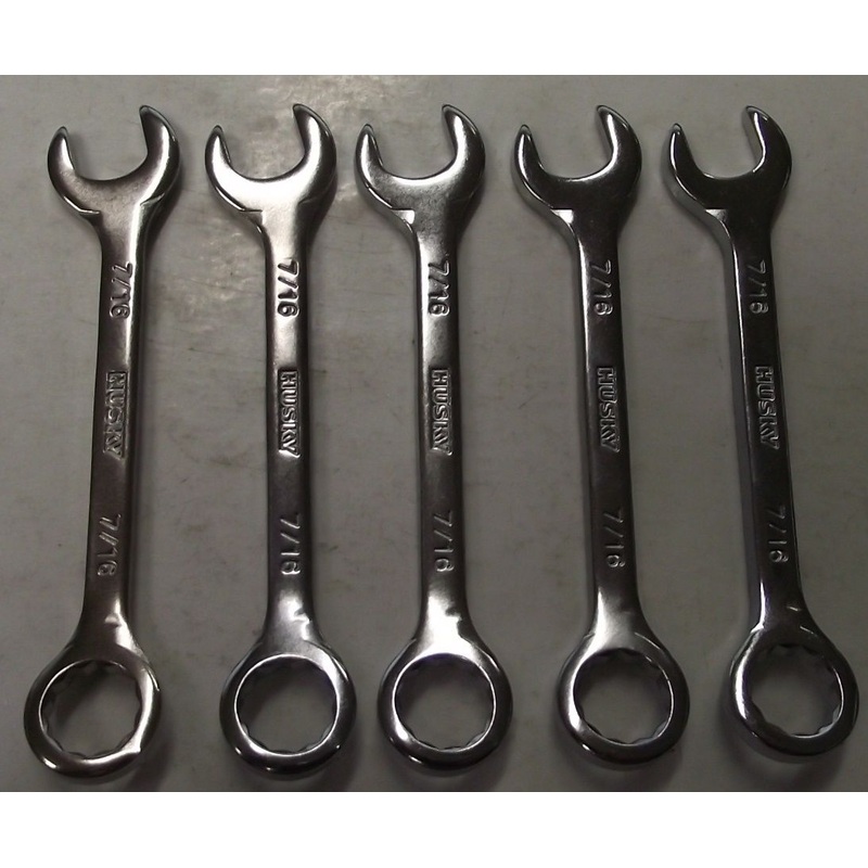 Husky HM623140 7/16" 12pt Combination Wrench 5pcs.