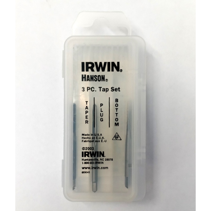 Irwin Hanson 2607 1/8" - 44NS Tap 3pcs USA