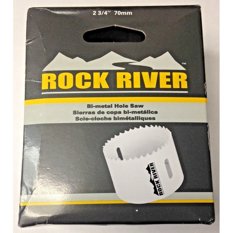 Rock River 0207196 2-3/4" (70mm) x 4/6 Tooth Bi-Metal Hole Saw
